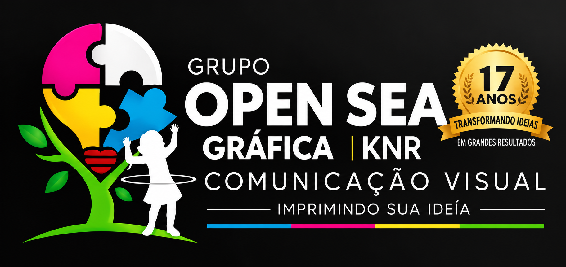 Grupo Open Sea — Gráfica KNR Comunicação Visual